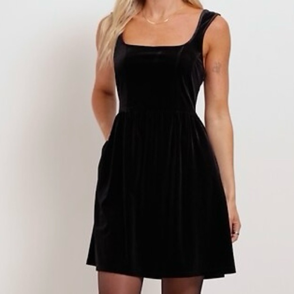 Black Velvet Dress